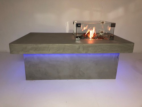Loungetisch mit gas - mit,