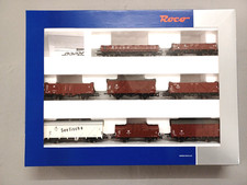 Roco H0 8-tlg. 67127  Wagenset mit acht unterschiedlichen Güterwagen der DR 