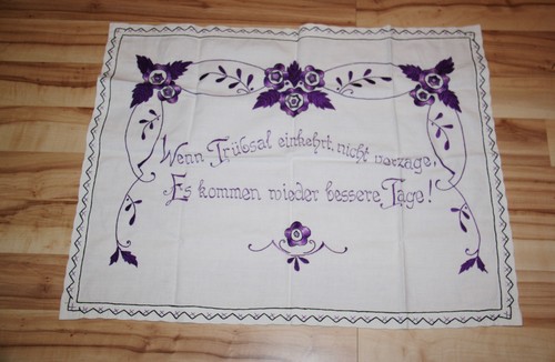 Schöner älterer wandschoner - schöner,