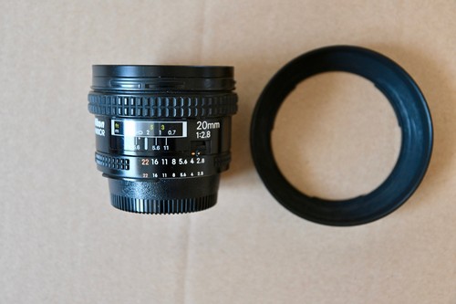 Nikon nikkor 20mm 8 d - af,