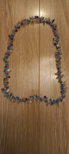 Halskette kette trommelsteine - kette,