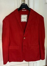 Sakko Jackett Herren S slim schmal rot Ben Sherman ungetragen, neuwertig