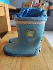 Gummistiefel Frosch blau 30/31 gefüttert