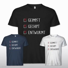 Geimpft gechipt entwurmt gegen