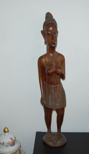 Figur afrika holzfigur frau - figur, 76