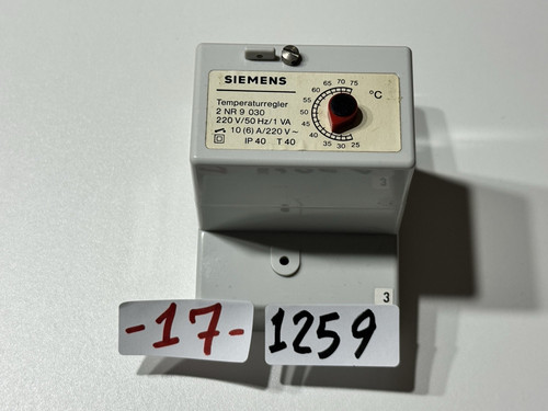 Siemens temperaturregler nr - temperaturregler, 2