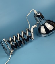 Ikea Scherenlampe Wandlampe Chrom, vintage TOP