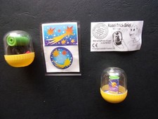 Ü-Ei - " Gedulds-/Hohlkörper-Spiele " ...  Kugel-Trick-Spiel ( 2 verschiedene )