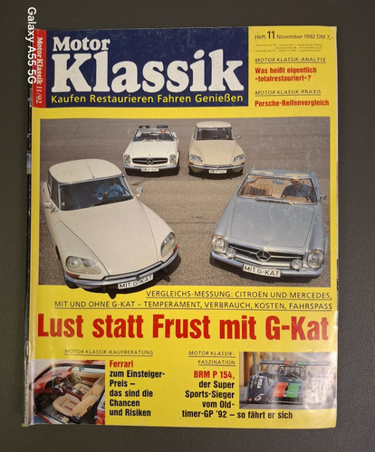 Motor klassik 1992 - 11/1992,, hanomag
