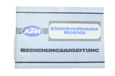 Bedienungsanleitung KTM Kleinkrafträder Mokick 50 RST MS MSS RSL Handbuch