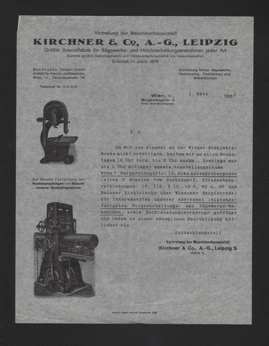 Leipzig brief 1931 kirchner - leipzig,,