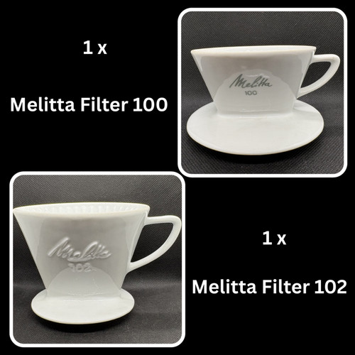 Melitta kaffeefilter 100 - x,