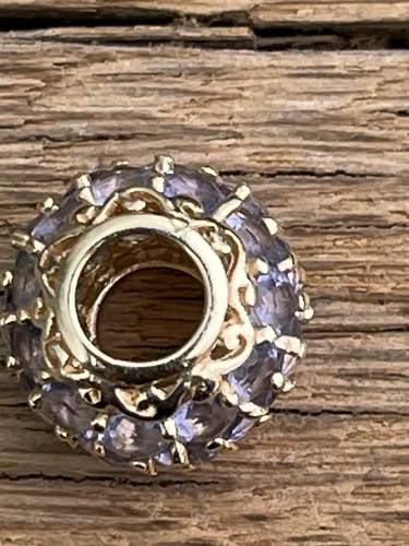 585 gold iolith pavekugel - gold,