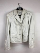 VINTAGE LEDERJACKE LEDER JACKE HEINE GRÖSSE 38