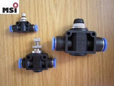 Drosselrückschlagventil Pneumatik Drosselventil Steckverbinder Druckluft