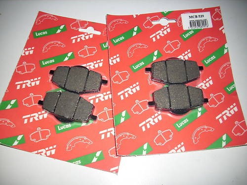 Trw lucas bremsbeläge - trw,