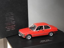 BMW 323i E21 Minichamps 1:43 Rot mit BMW OVP 80429418126