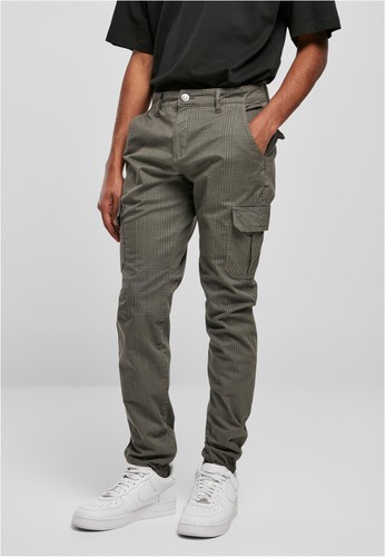 Aop glencheck cargo - cargo, pants