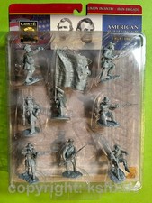 1/32 - 1/24 Conte US Bürgerkrieg Nordstaaten Iron Brigade Soldaten Infanterie