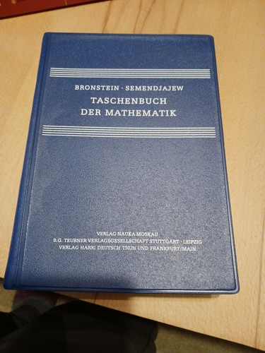 Taschenbuch der mathematik - taschenbuch,