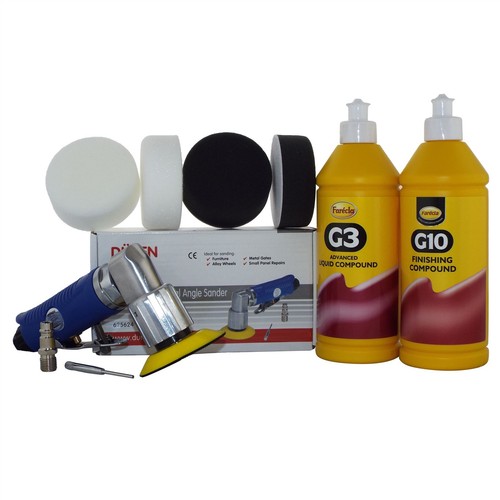 Mini luftpolierset - mm,
