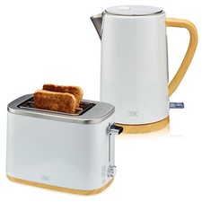 Toaster 2 Scheiben Weiß mit