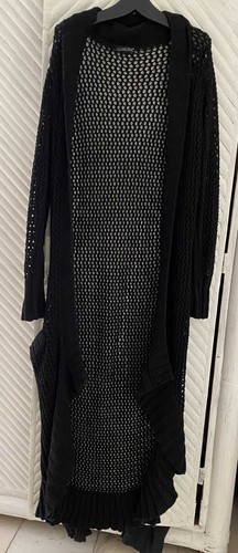 Strick mantel überwurf jacke - strick,