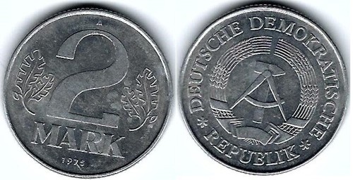 Münze ddr deutsche mark - münze,
