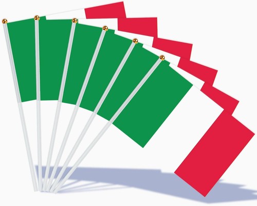 Mini italienische flaggen - italienische, 30