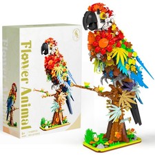 Papageien-Blumen-Bauset für