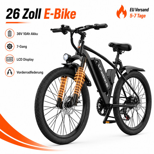 Bike zoll elektrofahrrad - 26,