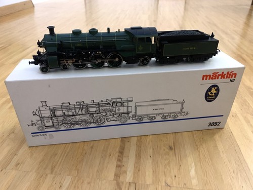 Märklin 3092 dampflok - märklin, h0