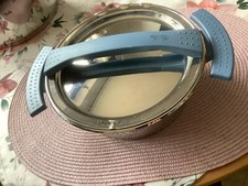 Induktions Topf -Fissler magic line- hellblau- etwa 2 Liter-Durchm. 20 cm- Top!