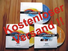 CorelDRAW 10 Graphic Suite Upgrade in Box mit 3 CDs und 4 Handbücher in OVP !!