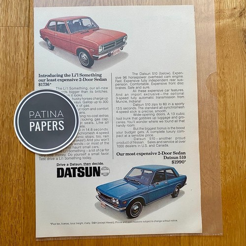 1970 datsun 1200 510 - 1970,