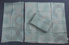 2 x Estella sereno Bettwäsche Mako-Satin 135x200 80x80 40x80 - WIE NEU