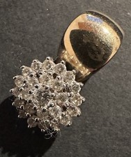 Anhänger Gg 585 mit Diamenten