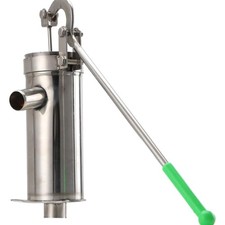 Hand Wasserpumpe Edelstahl
