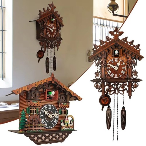 Klassische kuckucksuhr holz - klassische,