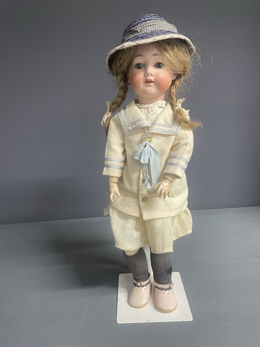 Antike puppe hermann - puppe, "hs
