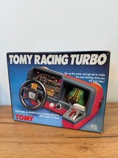 TOMY Racing Turbo Porsche Fahrsimulator COCKPIT RACING Vintage  Toy Spielzeug