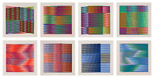 Carlos Cruz-Diez, Couleur Additive, der komplette Satz von acht Siebdrucken