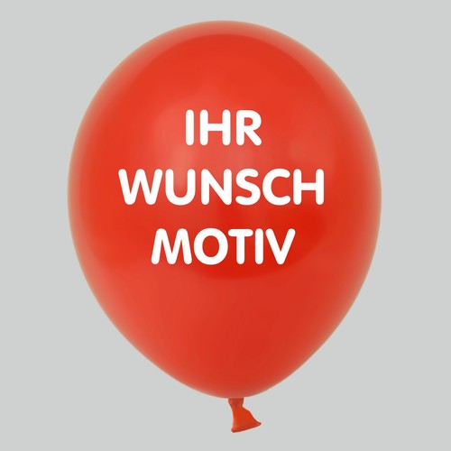 Premium luftballons mit druck - premium,