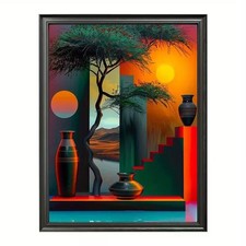 Leinwanddruck Afrika Abstrakt