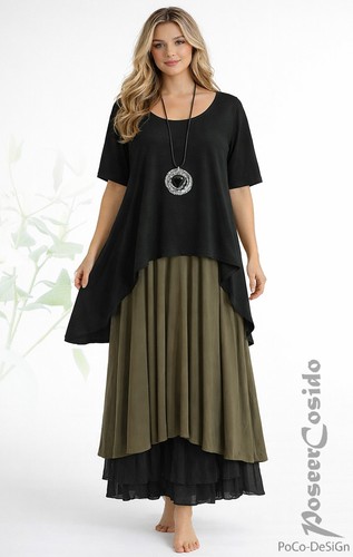 Lagenlook tunika shirt - tunika,