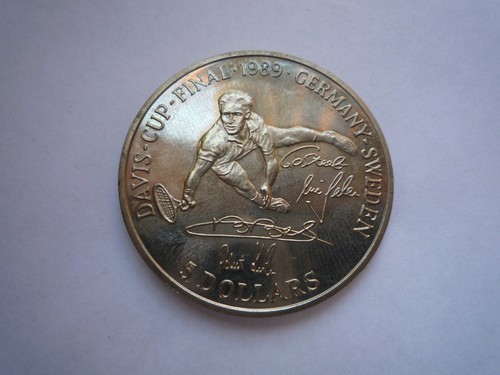 Niue dollars 1989 davis - niue, cup