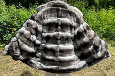 Chinchillajacke Chinchilla Pelzjacke Pelzmantel Pelz Fur Coat Voigt Styl Unikat
