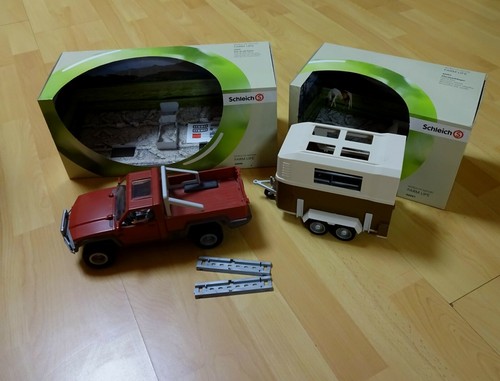 Schleich pferde reiterhof - ♥,
