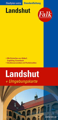 Falk stadtplan extra landshut - stadtplan,