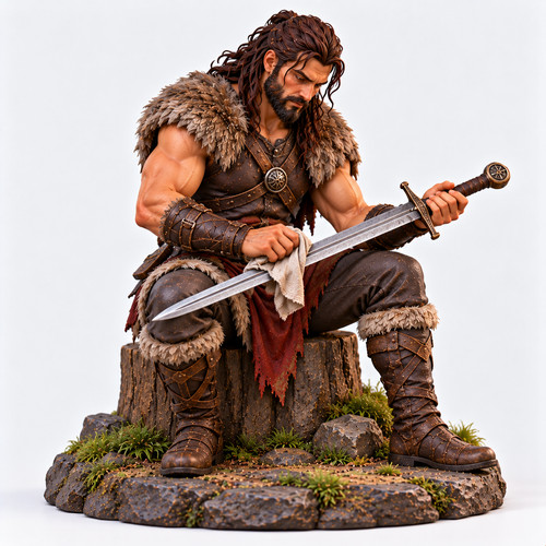 Figur fantasy serie cleaning - fantasy,